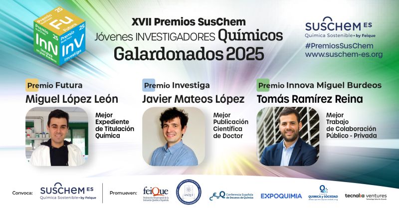 Galardonados de los Premios Suschem 2025
